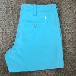 The prettiest blue Polo short